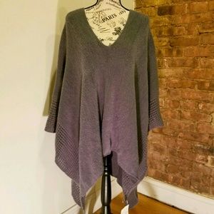 Wool Poncho Cape